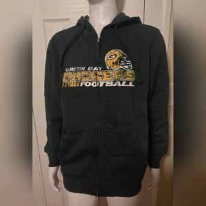 Green Bay Packers Football Hoodie Men's Med.
